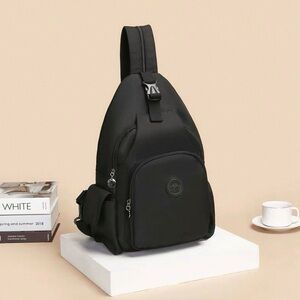 Black Backpack Sling Bag
